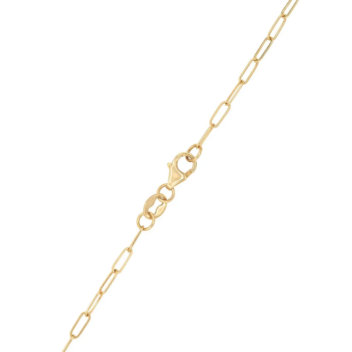 Rosecliff Diamond & Opal Bar Adelaide Mini Necklace in 14k Gold (October) sold by Haverhill product image thumbnail 4