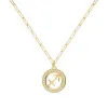 Sagittarius & Birthstone Pendant in 14k Gold sold by Haverhill