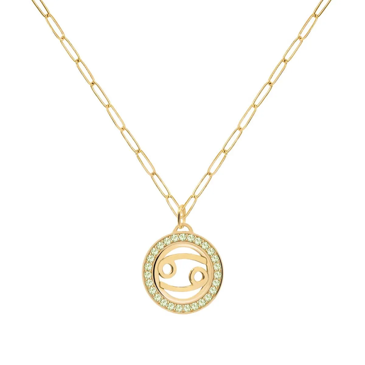 Cancer & Birthstone Pendant in 14k Gold sold by Haverhill product image thumbnail 5