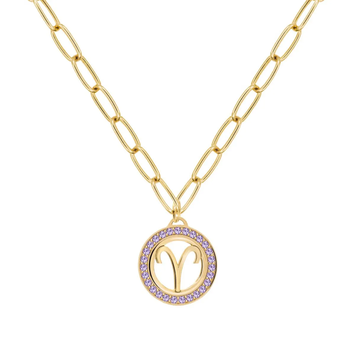 Zodiac & Birthstone Pendant in 14k Gold sold by Haverhill product image thumbnail 4