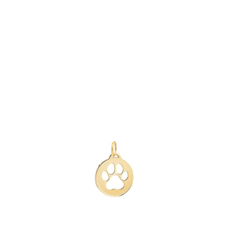 Paw Pendant in 14k Gold sold by Haverhill