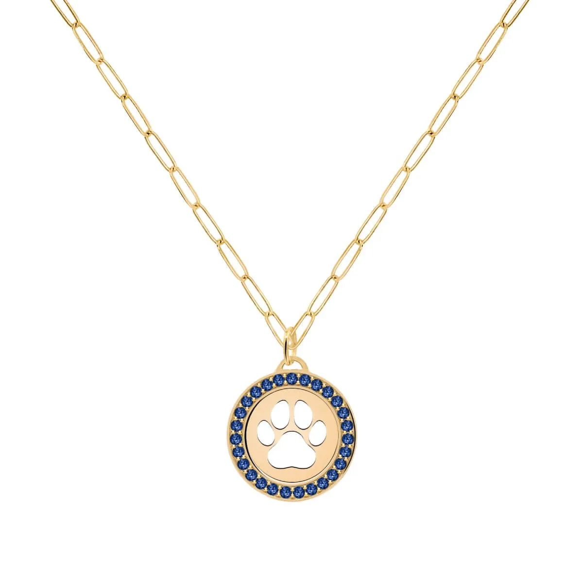 Paw & Birthstone Pendant in 14k Gold sold by Haverhill product image thumbnail 4