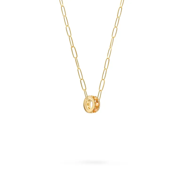 Rosecliff Citrine Bead in 14k Gold (November) sold by Haverhill