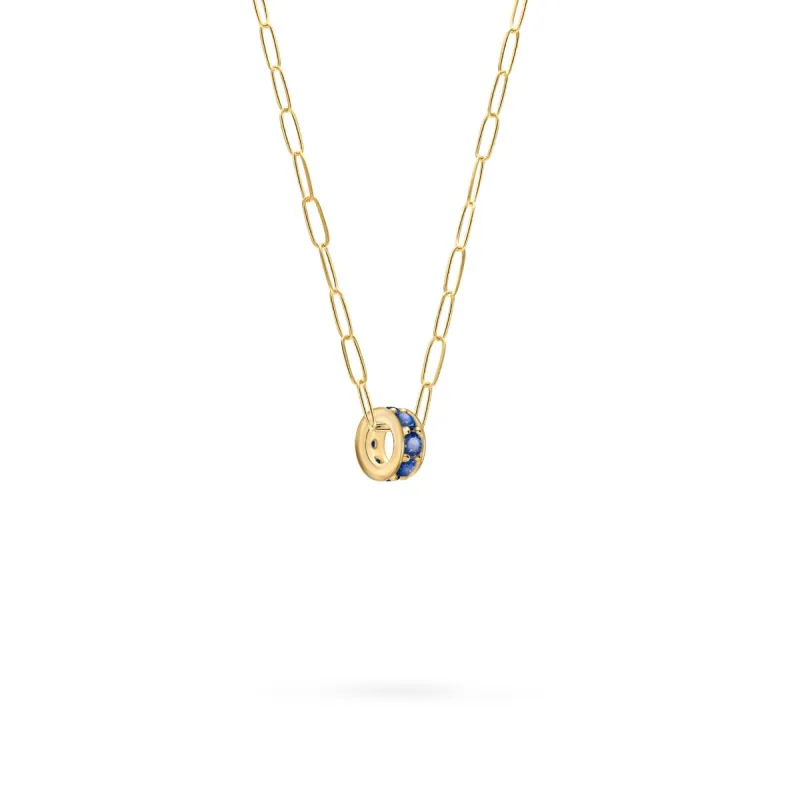 Rosecliff Sapphire Bead in 14k Gold (September) sold by Haverhill