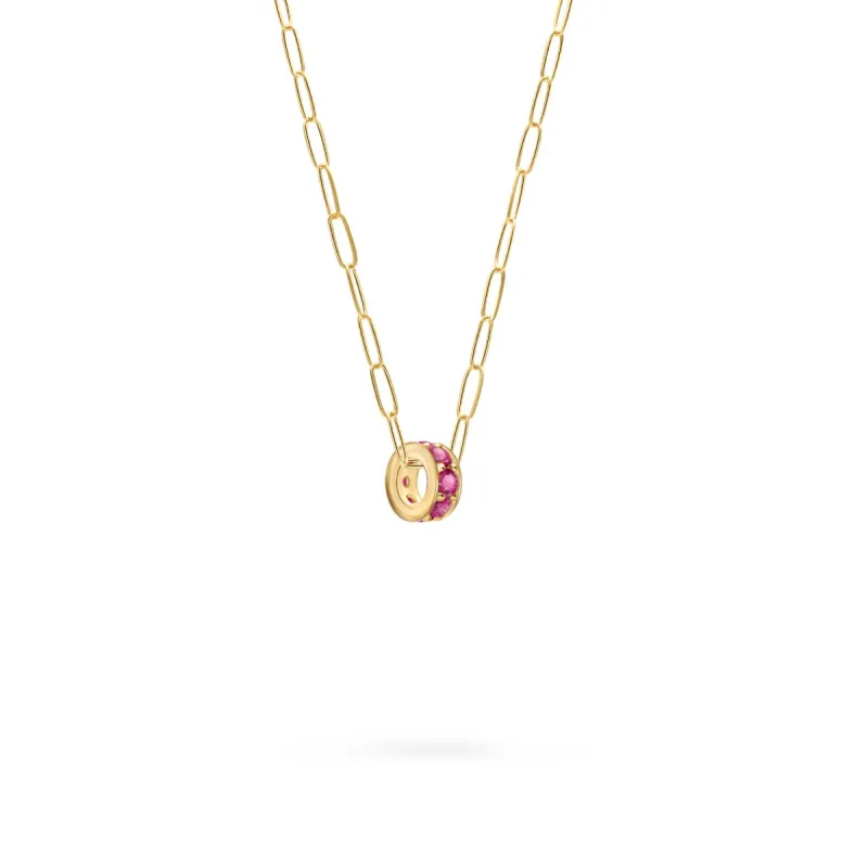 Rosecliff Ruby Bead in 14k Gold (July) sold by Haverhill