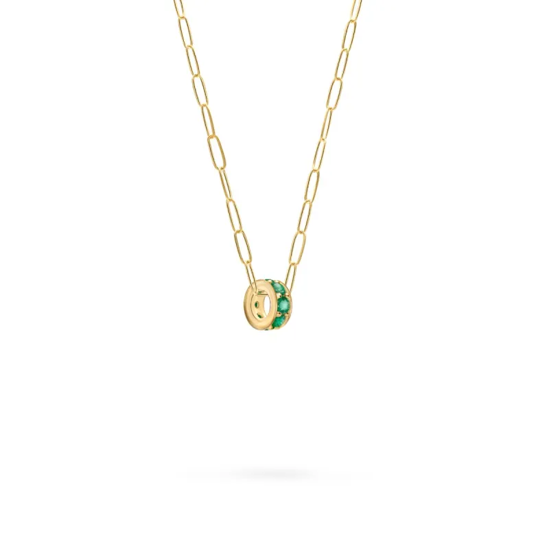 Rosecliff Emerald Bead in 14k Gold (May) sold by Haverhill