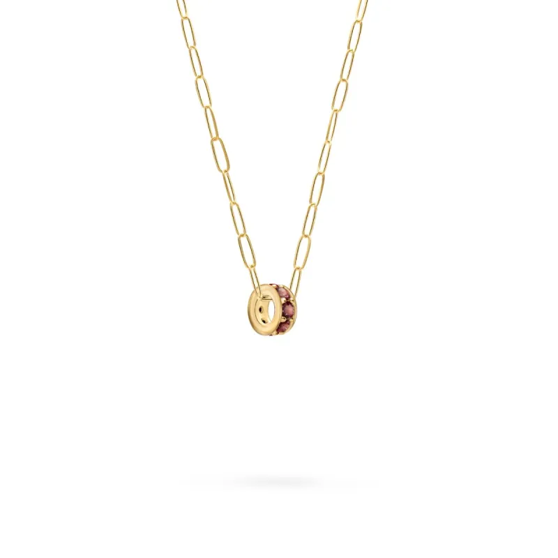Rosecliff Garnet Bead in 14k Gold (January) sold by Haverhill