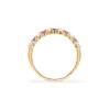 SAMPLE SALE Rosecliff Diamond & Amethyst Stackable Ring in 14k Gold (February) Size 6 sold by Haverhill
