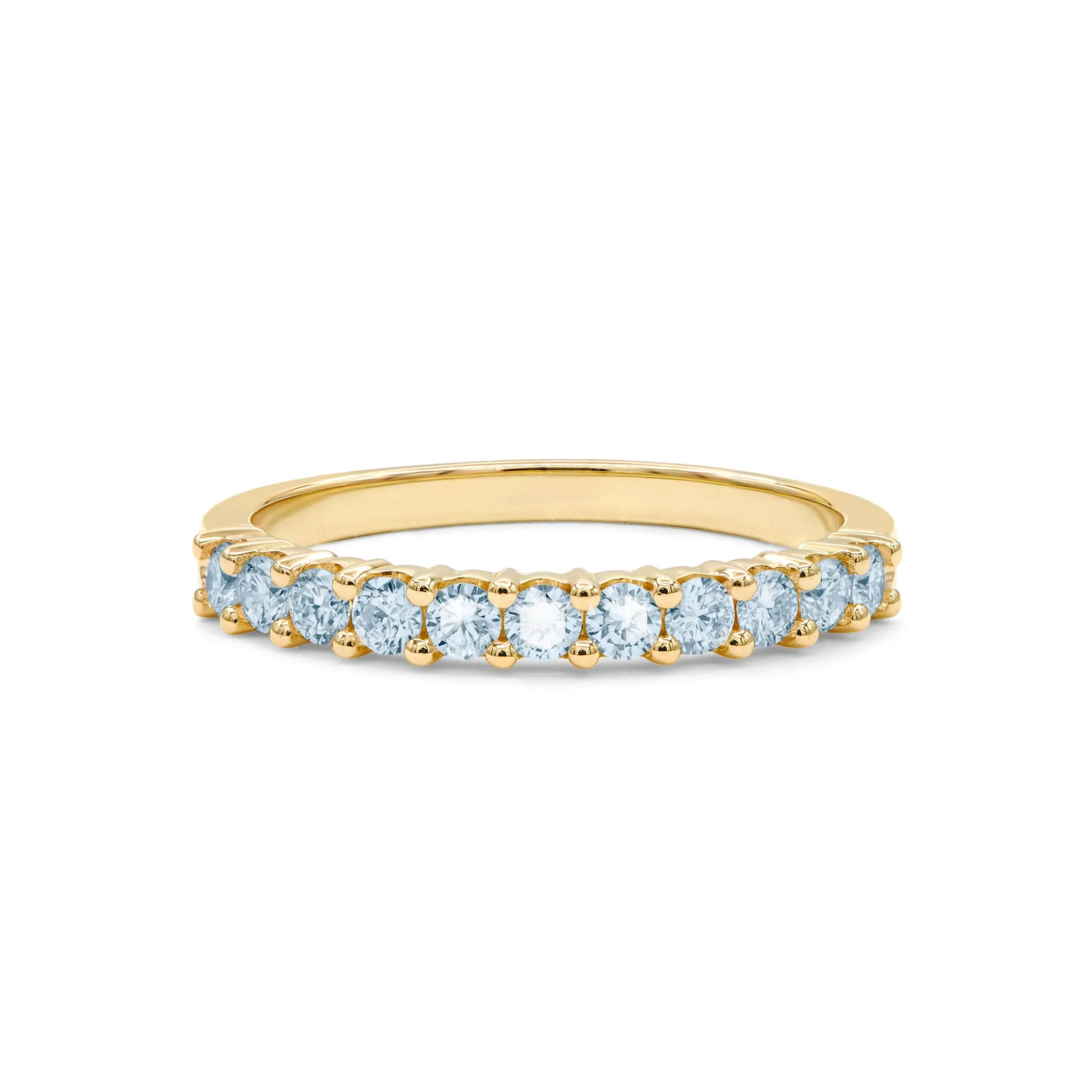 SAMPLE SALE Rosecliff Nantucket Blue Topaz Stackable Ring in 14k Gold (December) Size 7 sold by Haverhill product image thumbnail 5