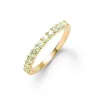 SAMPLE SALE Rosecliff Peridot Stackable Ring in 14k Gold (August) sold by Haverhill