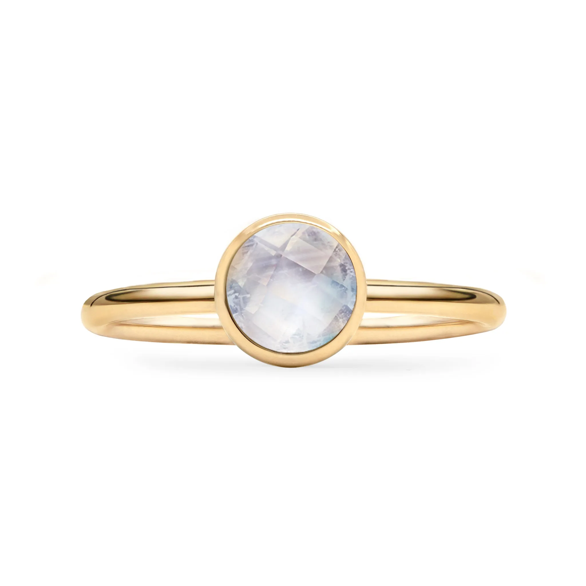 SAMPLE SALE Grand Moonstone Ring in 14k Gold (June) Size 5.5 sold by Haverhill product image thumbnail 4