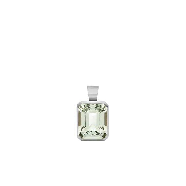 Warren Green Amethyst Pendant in 14k Gold (February) sold by Haverhill