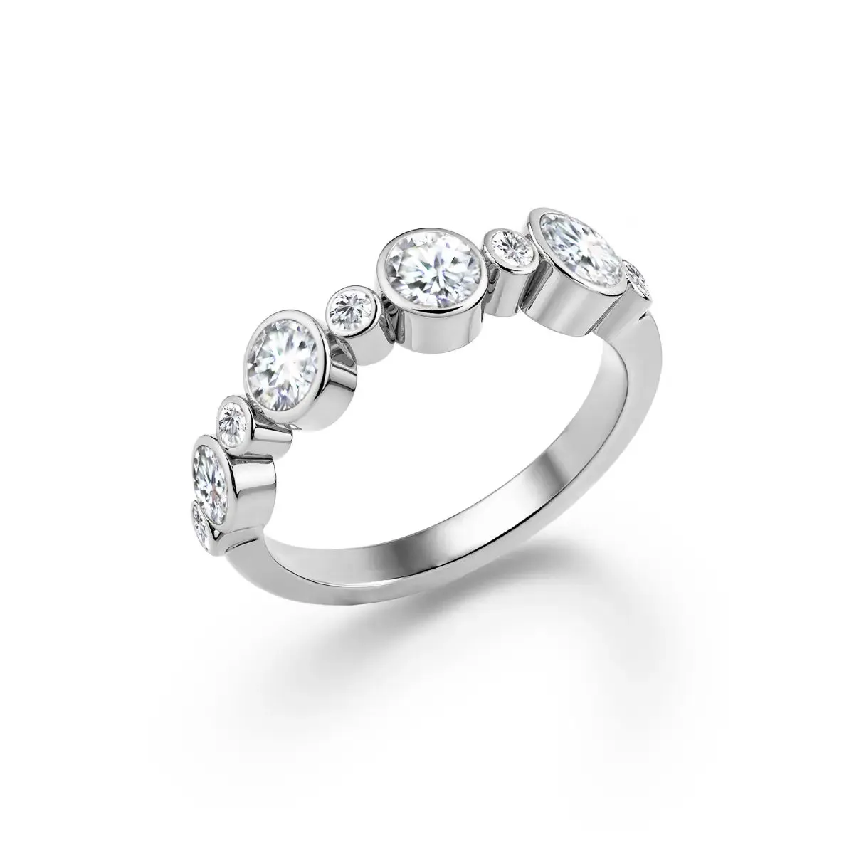 Barrington Birthstone Band Ring in 14k Gold sold by Haverhill product image thumbnail 4