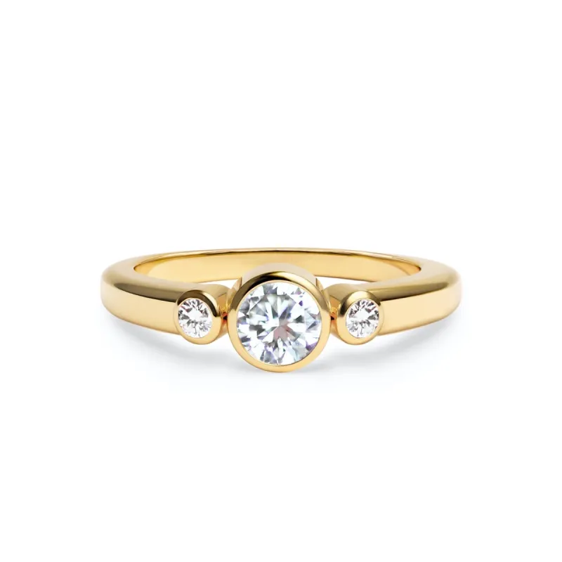 Barrington Diamond Ring in 14k Gold (April) sold by Haverhill