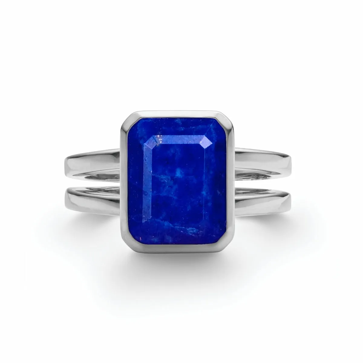 Warren Vertical Lapis Ring in 14k Gold (September) sold by Haverhill product image thumbnail 4