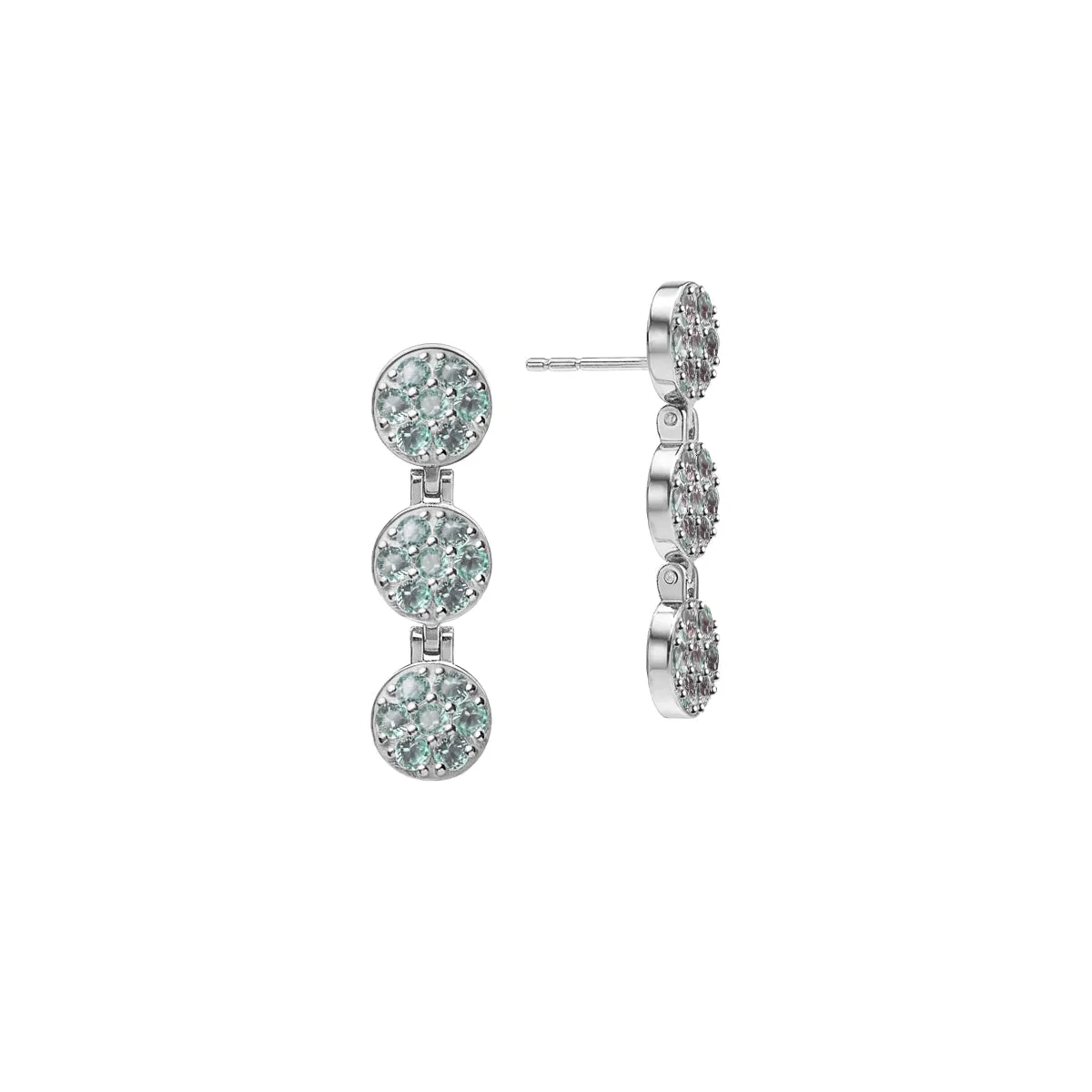 Rosecliff Alexandrite Drop Earrings in 14k Gold (June) sold by Haverhill product image thumbnail 4