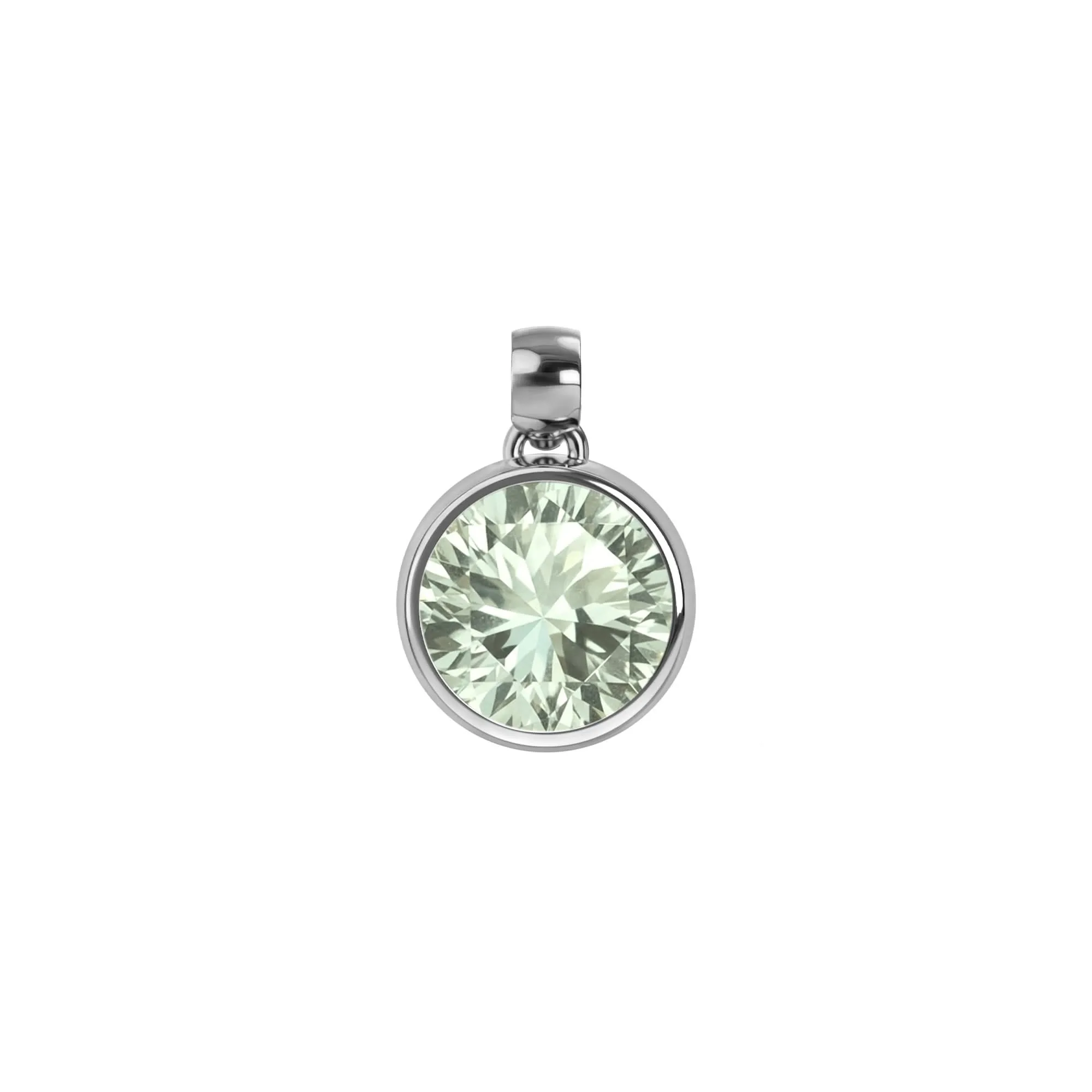 Jamestown Green Amethyst Pendant in 14k Gold (February) sold by Haverhill product image thumbnail 5