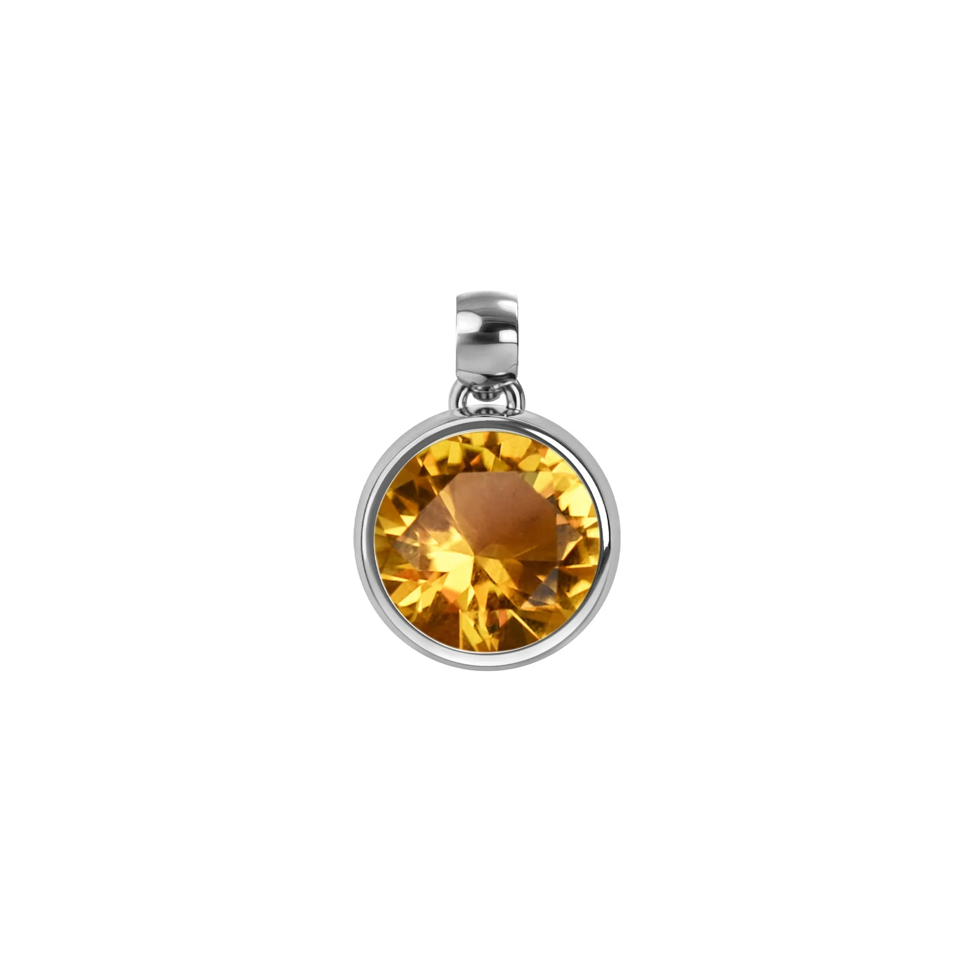 Jamestown Citrine Pendant in 14k Gold (November) sold by Haverhill product image thumbnail 5
