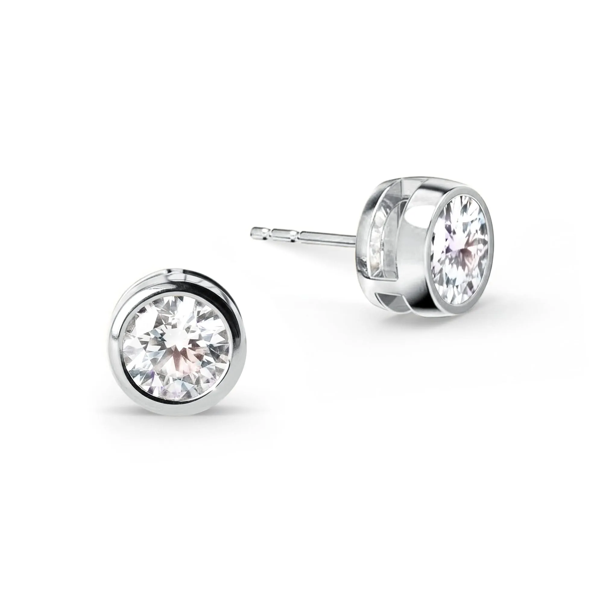 Jamestown Birthstone Stud Earrings in 14k Gold sold by Haverhill product image thumbnail 4