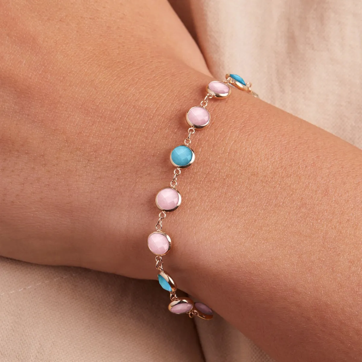 Newport Grand Palm Beach Bracelet in 14k Gold sold by Haverhill product image thumbnail 3