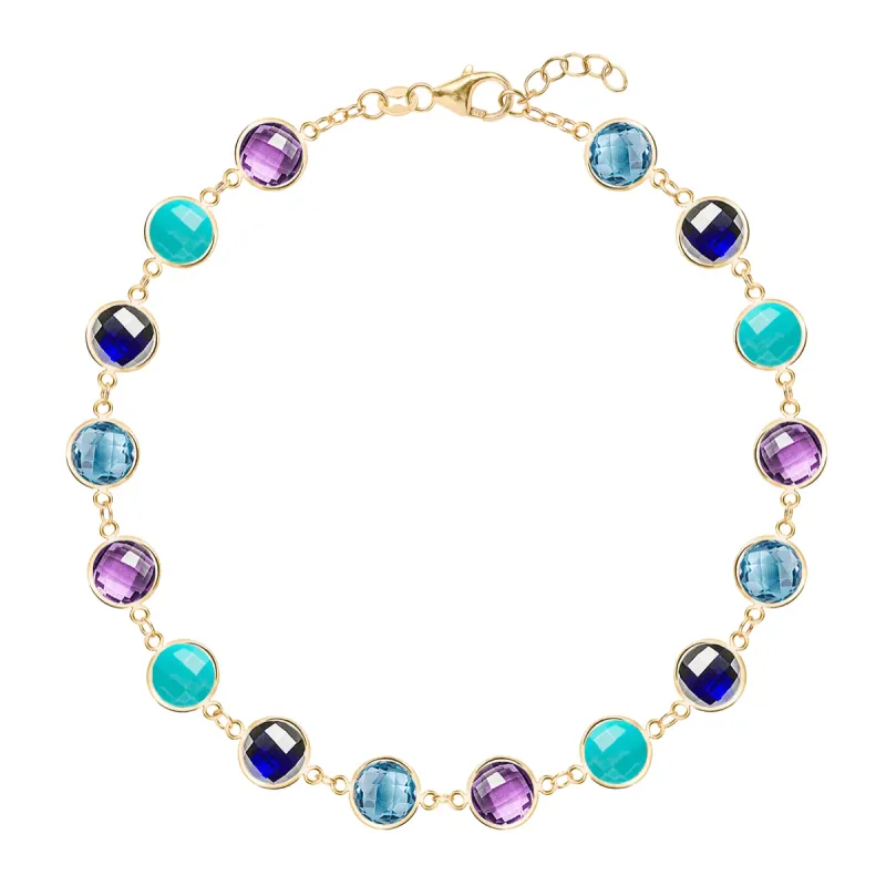 Newport Grand Marbella Bracelet in 14k Gold made by Haverhill