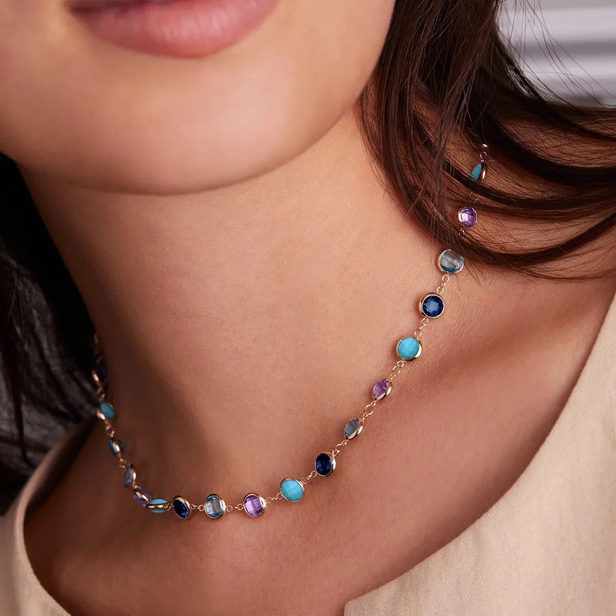 Newport Grand Marbella Necklace in 14k Gold sold by Haverhill product image thumbnail 3