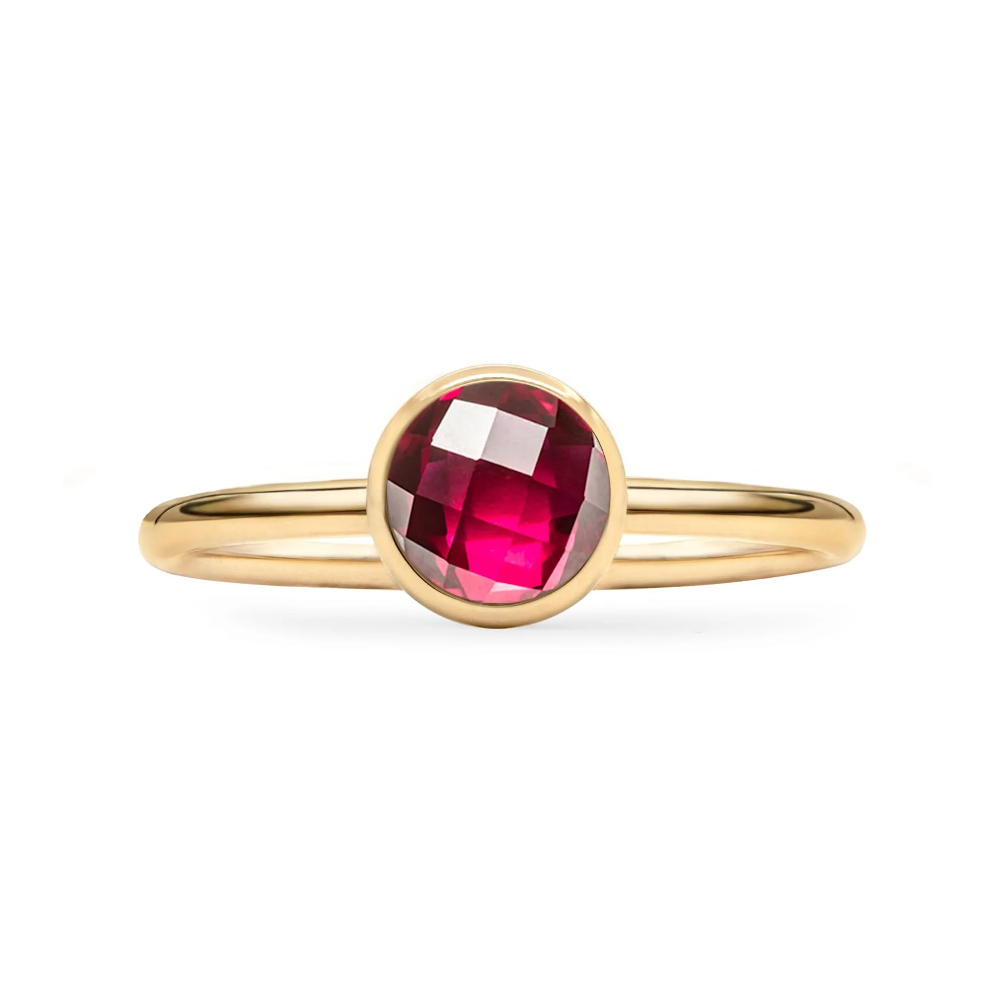 The Vault: Grand Ruby Ring, Yellow Gold Size 6.5 sold by Haverhill product image thumbnail 5