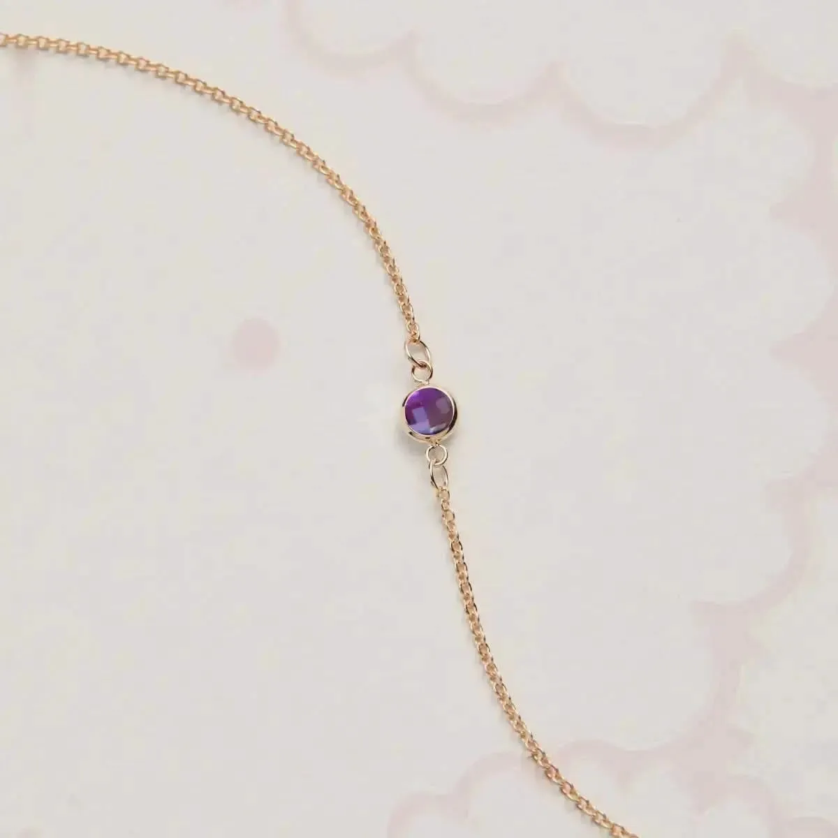 The Vault: Petite 1 Amethyst Bracelet, White Gold Size Medium sold by Haverhill product image thumbnail 5