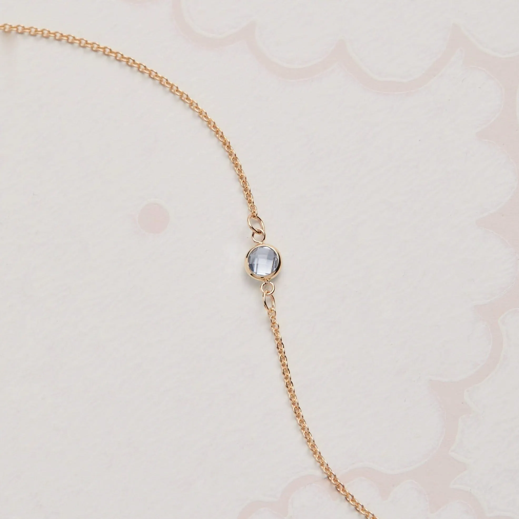 The Vault: Petite 1 Aquamarine Bracelet, White Gold Size Medium sold by Haverhill product image thumbnail 4