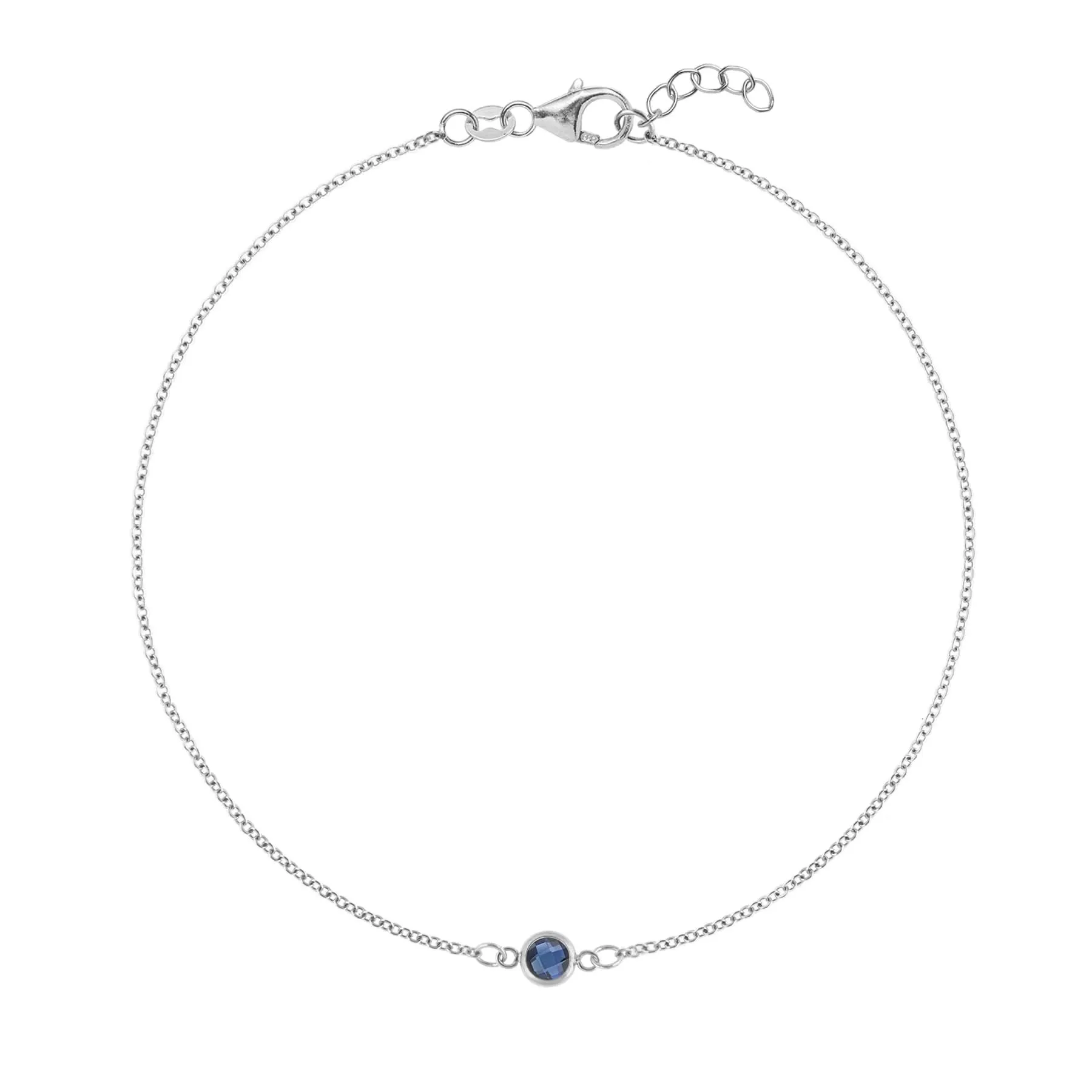The Vault: Petite 1 Sapphire Bracelet, White Gold Size Small sold by Haverhill