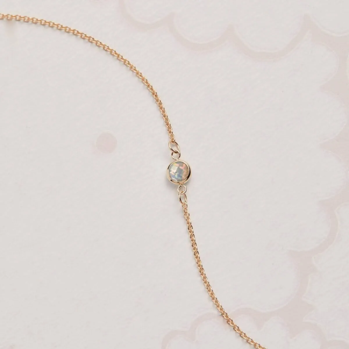 The Vault: Petite 1 Opal Bracelet, White Gold Size Medium sold by Haverhill product image thumbnail 4