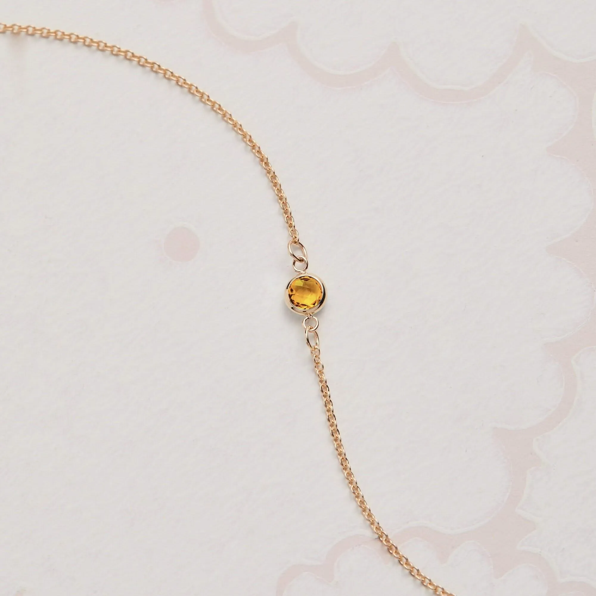 The Vault: Petite 1 Citrine Bracelet, White Gold Size Small sold by Haverhill product image thumbnail 4