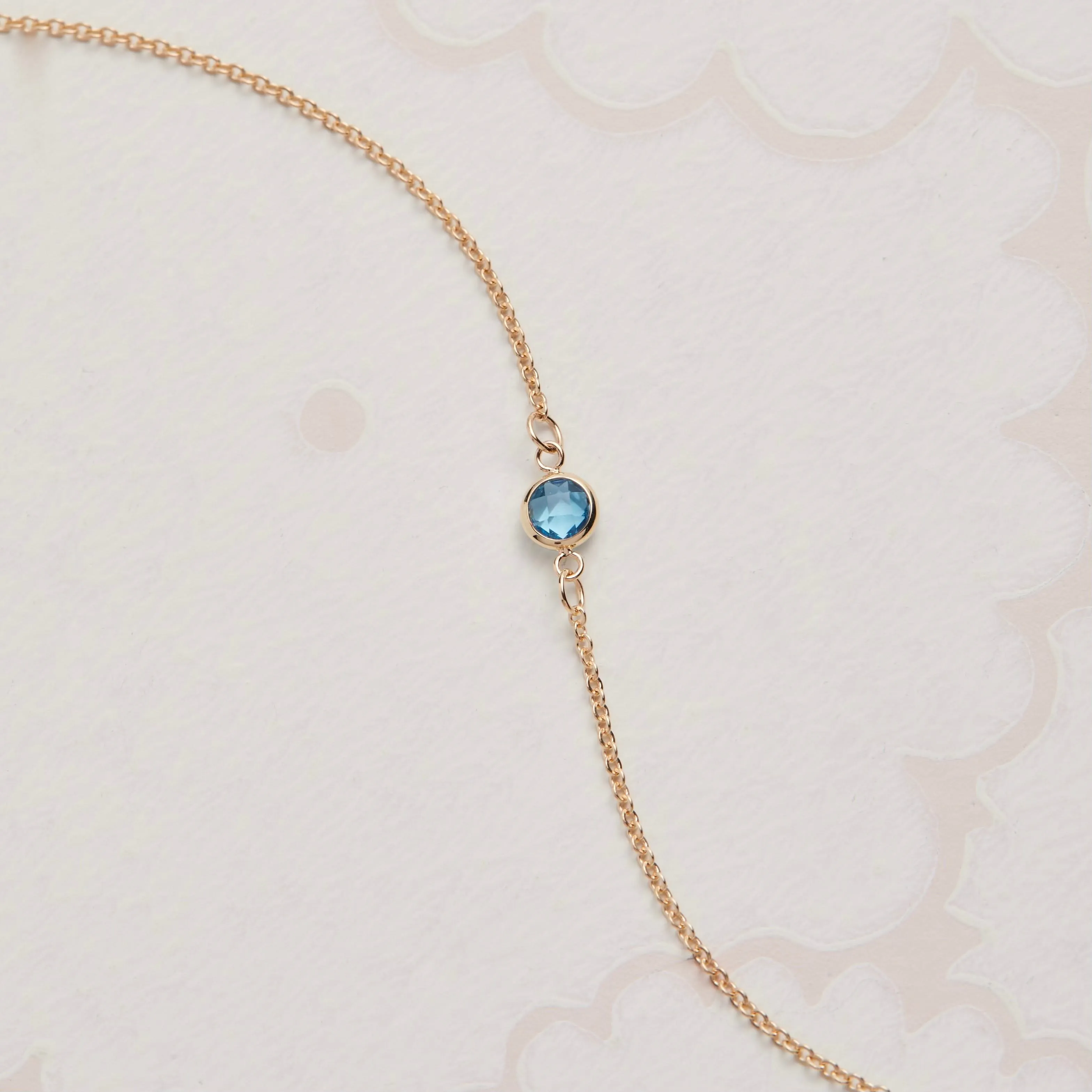 The Vault: Petite 1 Nantucket Blue Topaz Bracelet, White Gold Size Small sold by Haverhill product image thumbnail 4