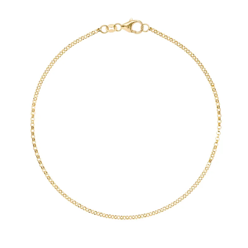 The Vault: Mia Bracelet, Yellow Gold Size Large made by Haverhill