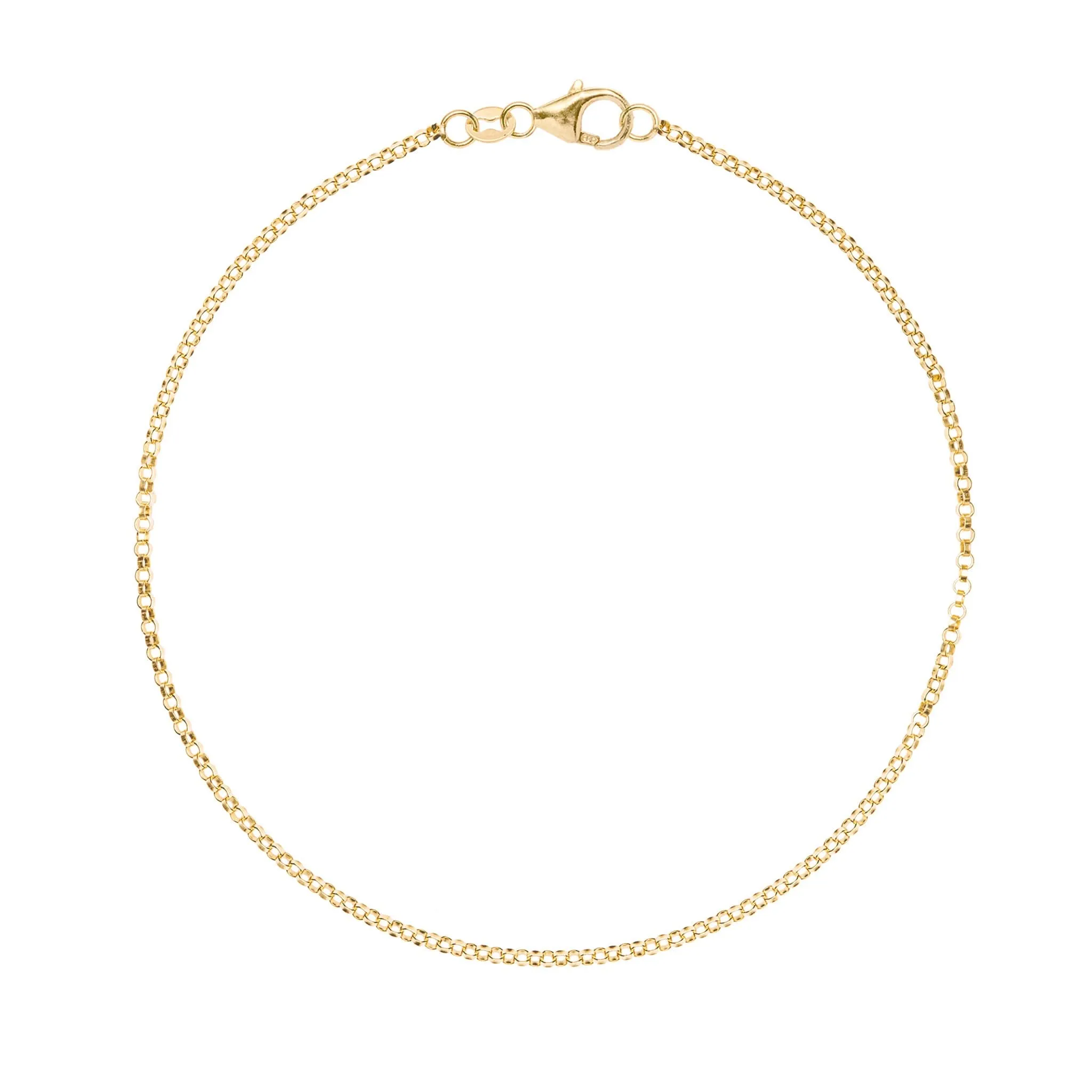 The Vault: Mia Bracelet, Yellow Gold Size Large sold by Haverhill