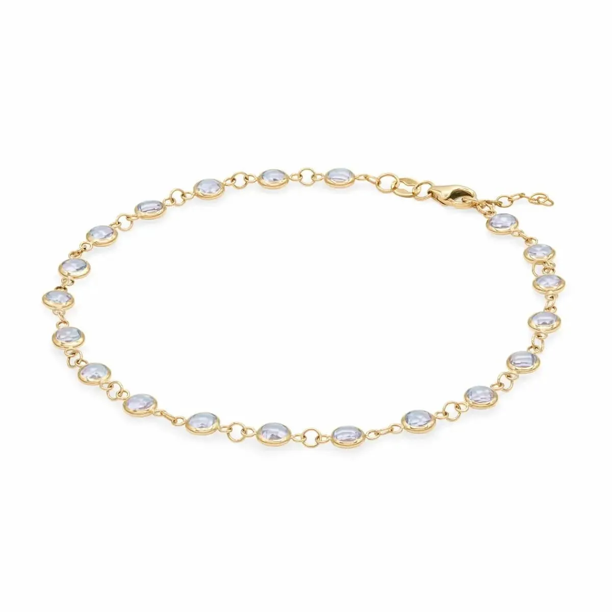 The Vault: Newport Moonstone Bracelet, Yellow Gold Medium sold by Haverhill product image thumbnail 4