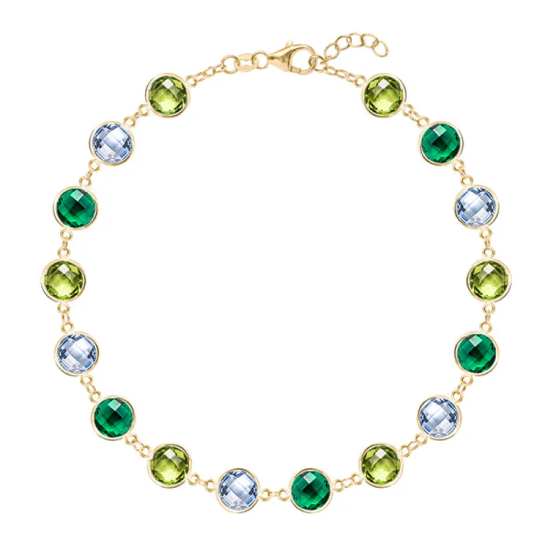 Personalized Newport Grand Bracelet in 14k Gold sold by Haverhill