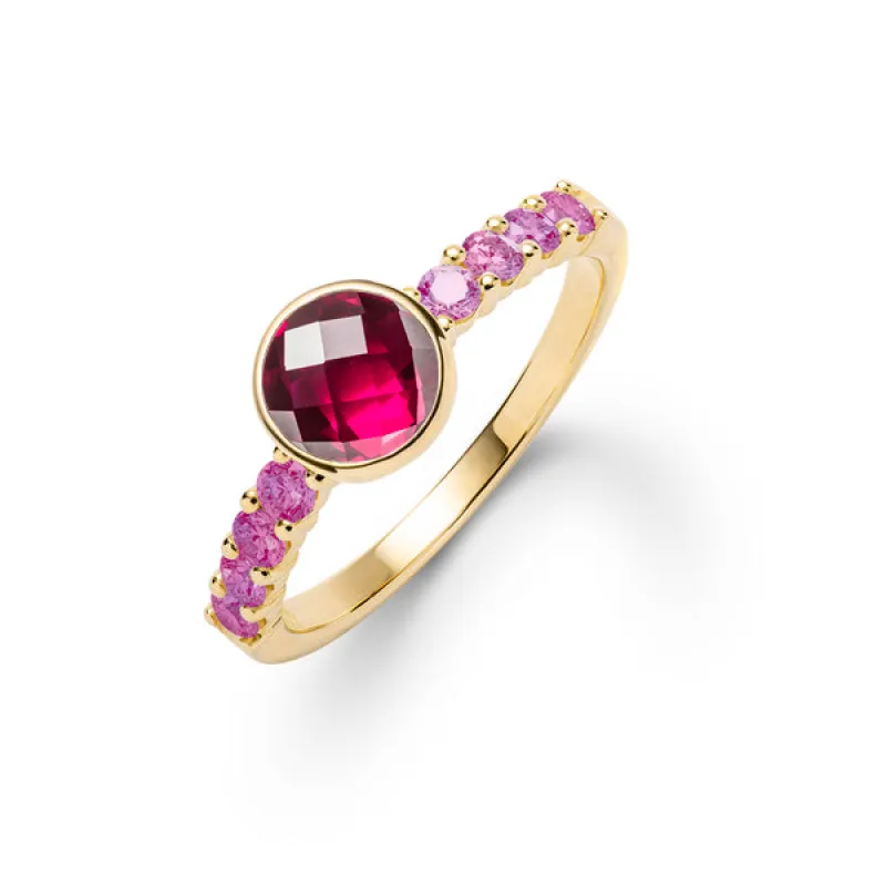 Personalized Rosecliff Grand Ring in 14k Gold sold by Haverhill