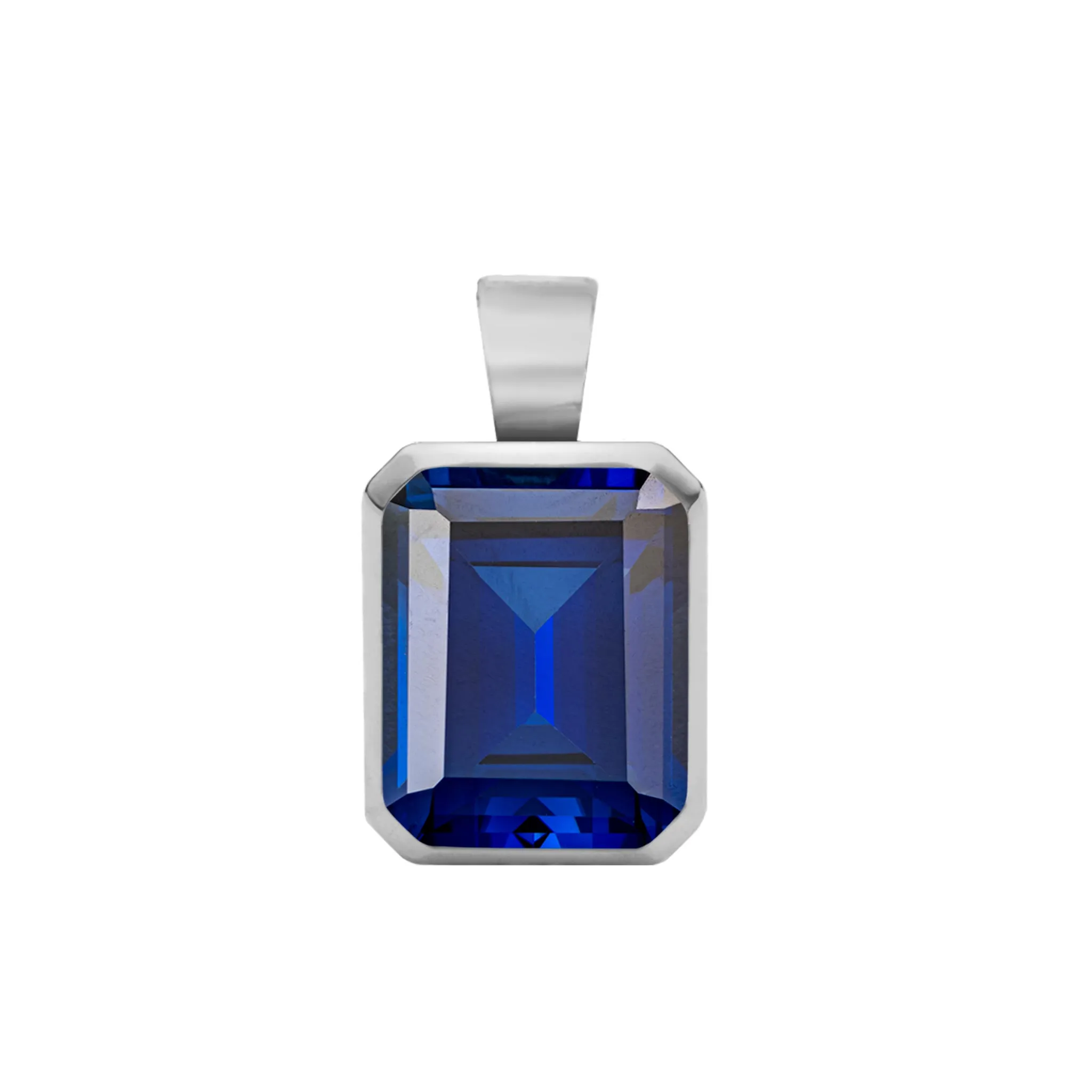 Warren Sapphire Pendant in 14k Gold (September) sold by Haverhill product image thumbnail 5