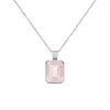 Warren Rose Quartz Pendant in 14k Gold (October) sold by Haverhill