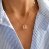 Warren Rose Quartz Pendant in 14k Gold (October) sold by Haverhill