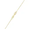 Personalized Diamond Clover & Birthstone Necklace in 14k Gold sold by Haverhill
