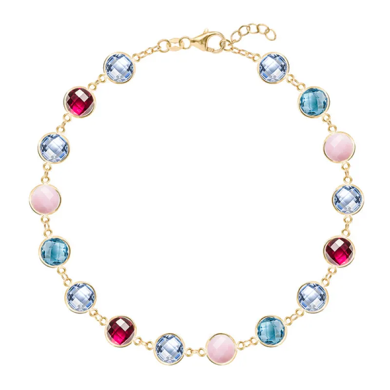 Personalized Newport Grand Bracelet in 14k Gold sold by Haverhill