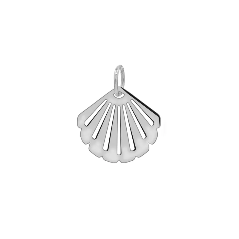 FREE Summer Shell Pendant in Solid 14K White Gold sold by Haverhill