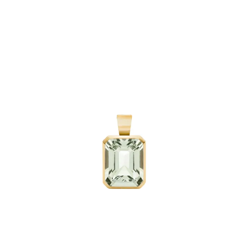 Personalized Warren Birthstone Pendant in 14k Gold sold by Haverhill