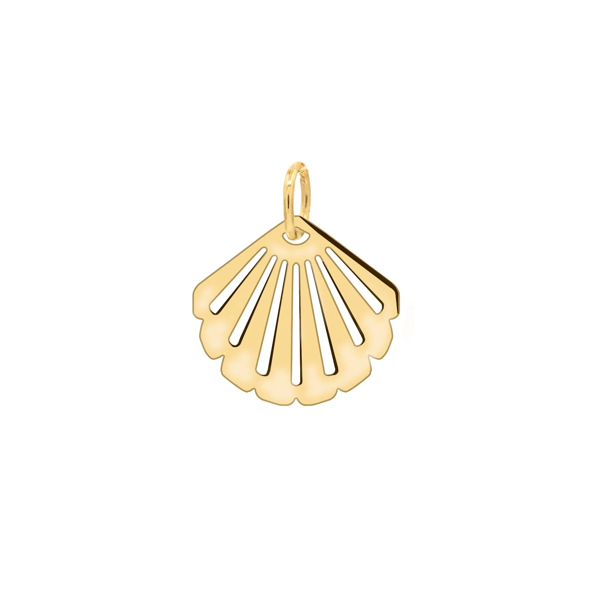 FREE Summer Shell Pendant in Solid 14K Yellow Gold sold by Haverhill