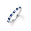 Personalized Rosecliff Birthstone Stackable Ring in 14k Gold sold by Haverhill