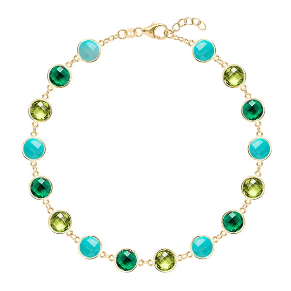 Personalized Newport Grand Bracelet in 14k Gold sold by Haverhill