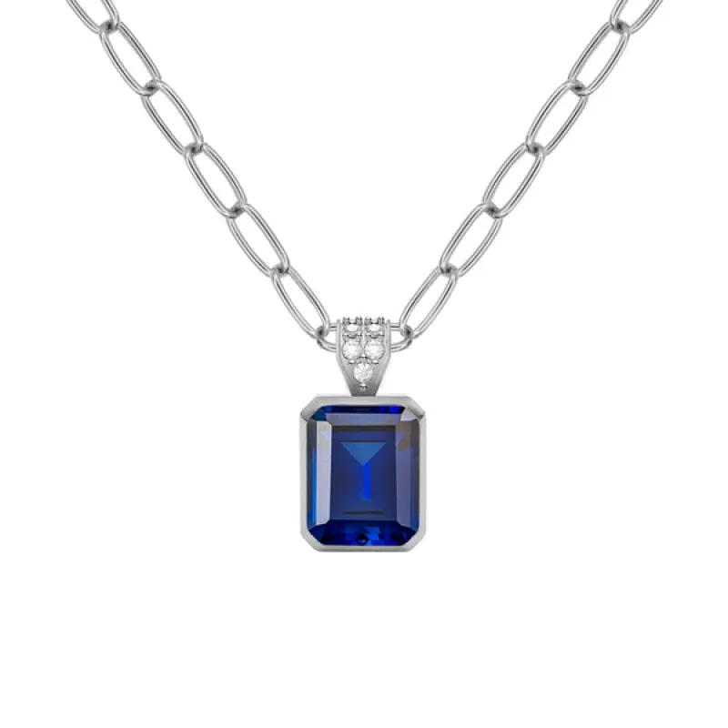 Personalized Warren Birthstone Pendant with Diamond Bale in 14k Gold sold by Haverhill