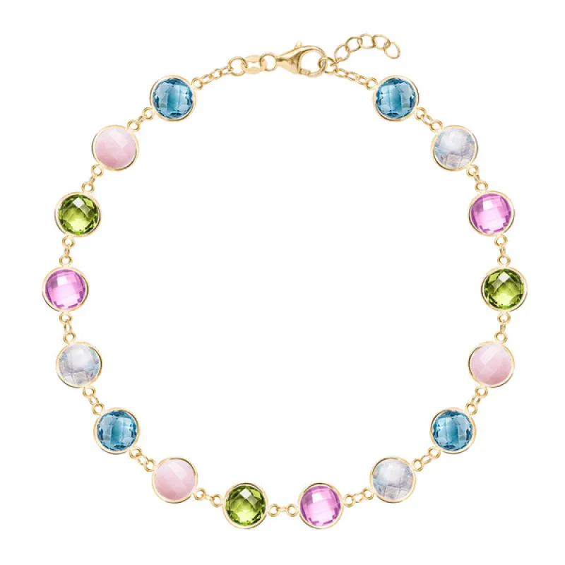 Personalized Newport Grand Bracelet in 14k Gold sold by Haverhill